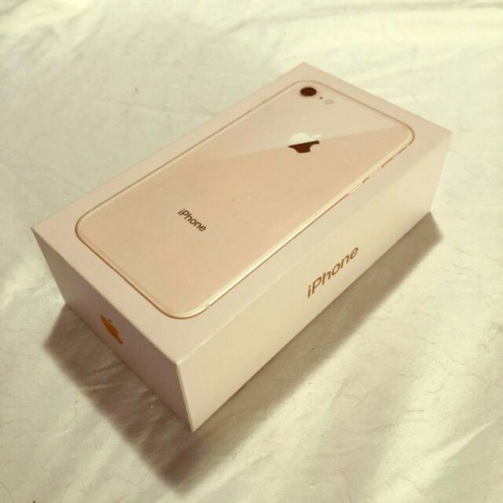 SOLD - iPhone 8 64GB box + Apple stickers!